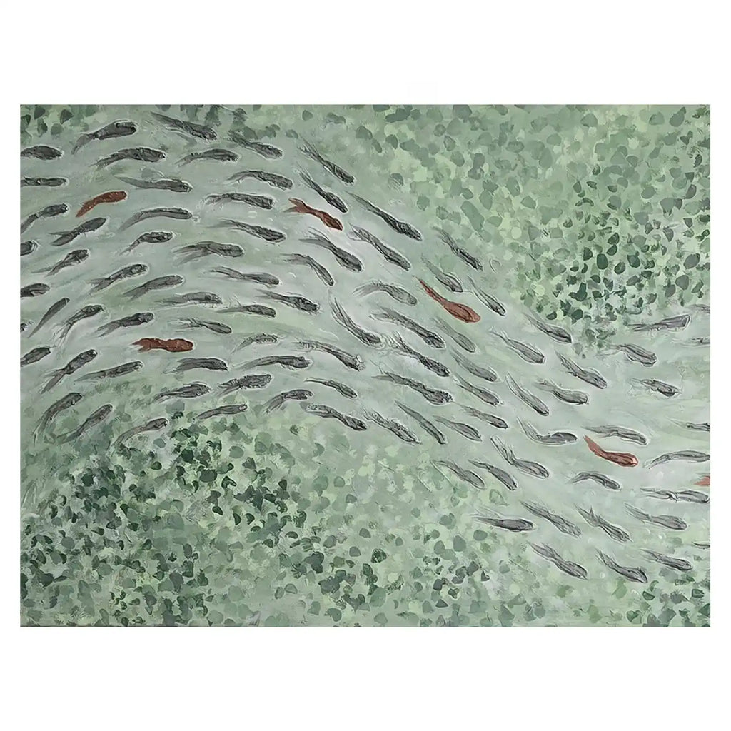FISH VORTEX MEDITATION VERDE