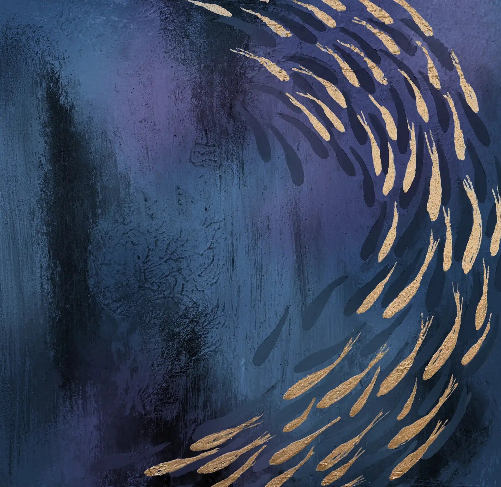 FISH VORTEX DOUBLE - Alessandro Vinci - Quadri Su Commissione