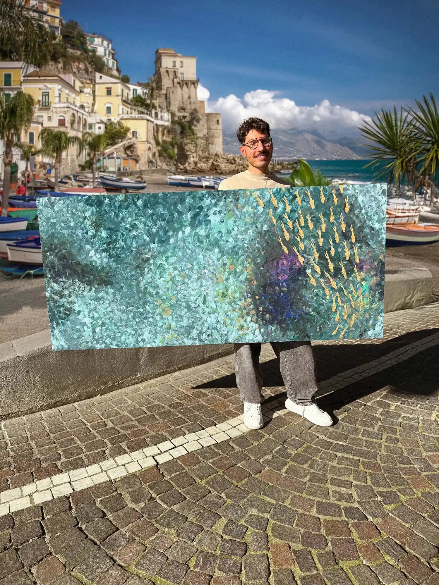 FISH VORTEX LE COSTE - Alessandro Vinci - Quadri Su Commissione