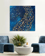 FISH VORTEX MARINE - Alessandro Vinci - Quadri Su Commissione