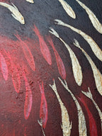 FISH VORTEX RED - Alessandro Vinci - Quadri Su Commissione