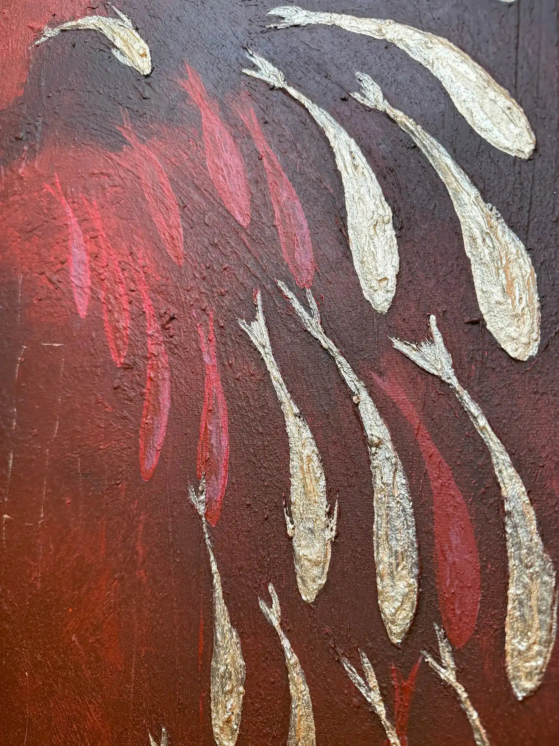 FISH VORTEX RED - Alessandro Vinci - Quadri Su Commissione