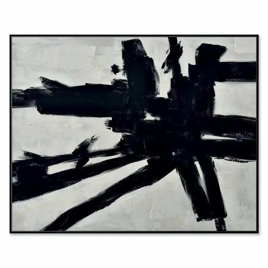 Omaggio a Kline 150x120 - Alessandro Vinci - Quadri Su Commissione