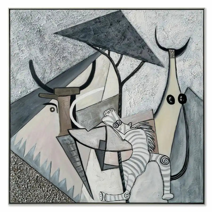 Savana 120×120 - Alessandro Vinci - Quadri Su Commissione